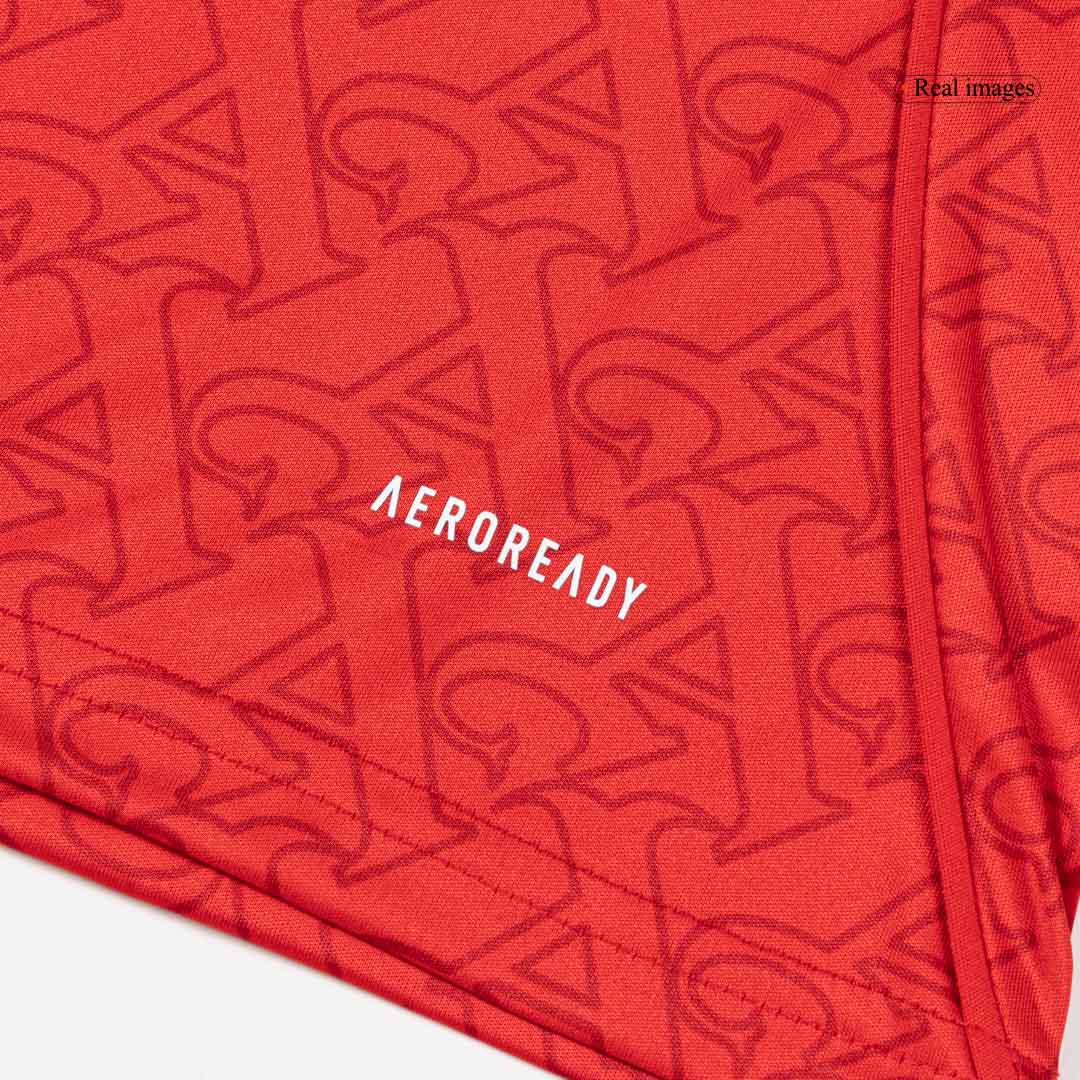 RICE #41 Arsenal Home Soccer Jersey 2025/26 Red