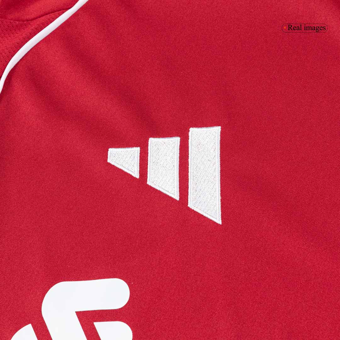 Liverpool M.SALAH #11 Home Soccer Jersey 2025/26