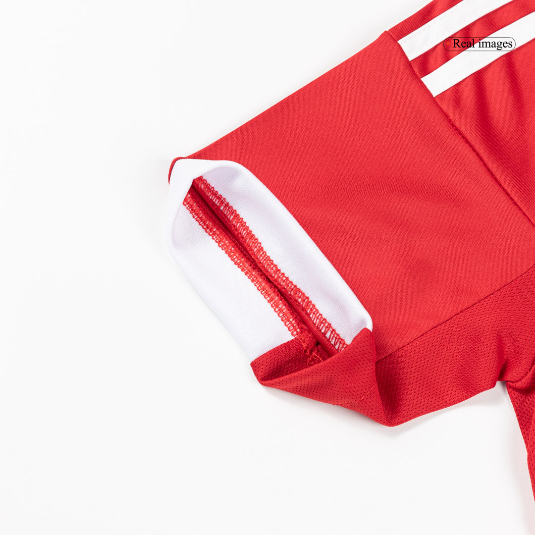 Liverpool Home Soccer Jersey Kit 2025/26 Kids(Jersey+Shorts)