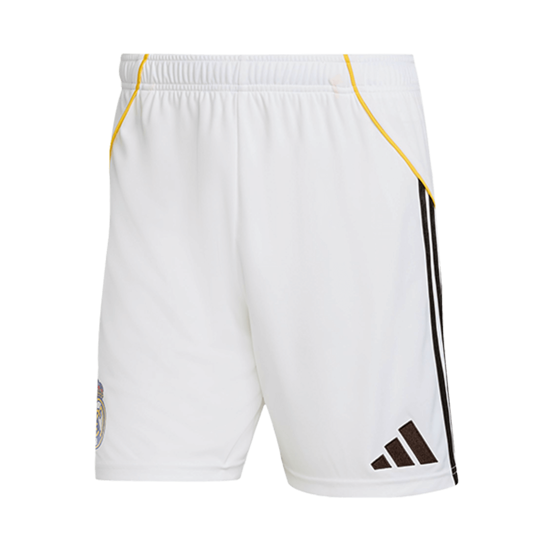 Real Madrid Home Soccer Jersey Kit 2025/26 (Jersey+Shorts)