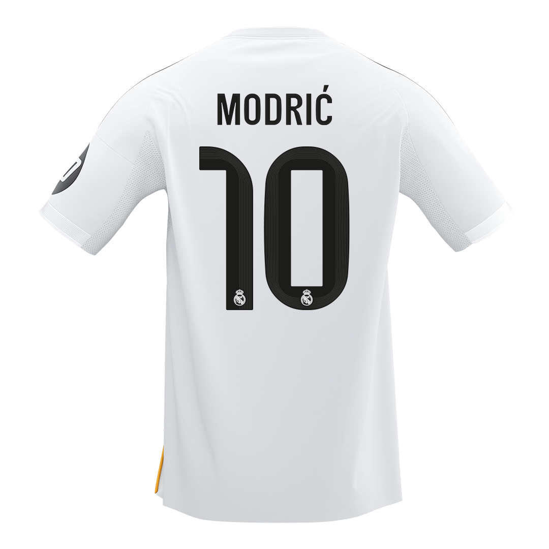 Real Madrid MODRIĆ #10 Home Soccer Jersey 2025/26