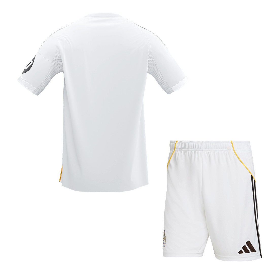 Real Madrid Home Soccer Jersey Kit 2025/26 (Jersey+Shorts)