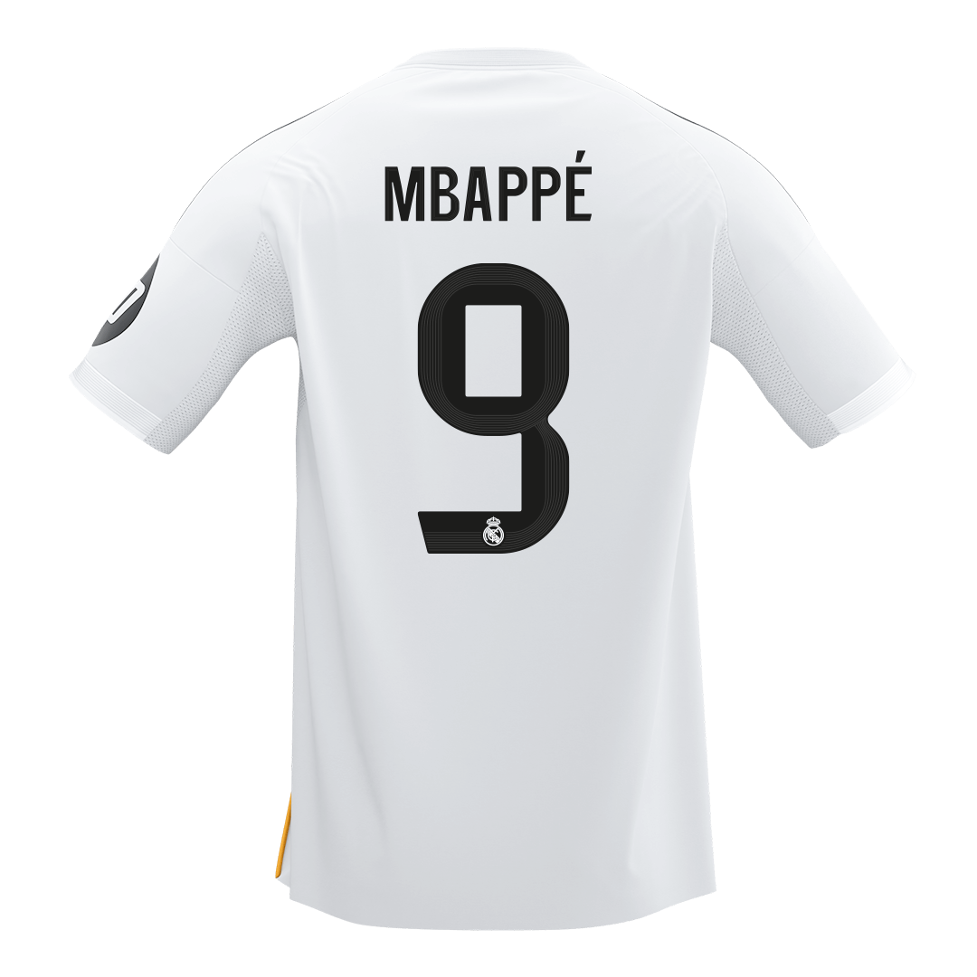Real Madrid MBAPPÉ #9 Home Soccer Jersey 2025/26