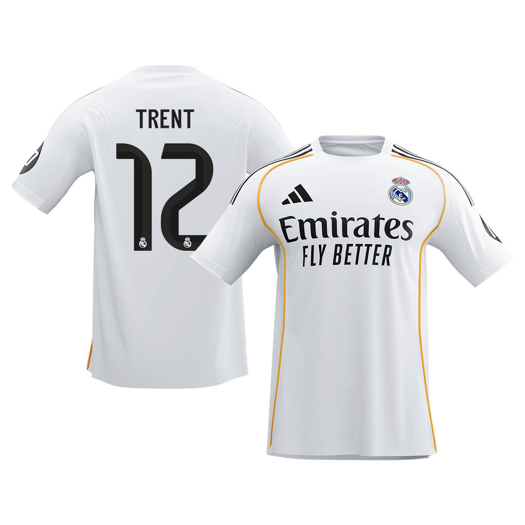 Real Madrid TRENT #12 Home Soccer Jersey 2025/26