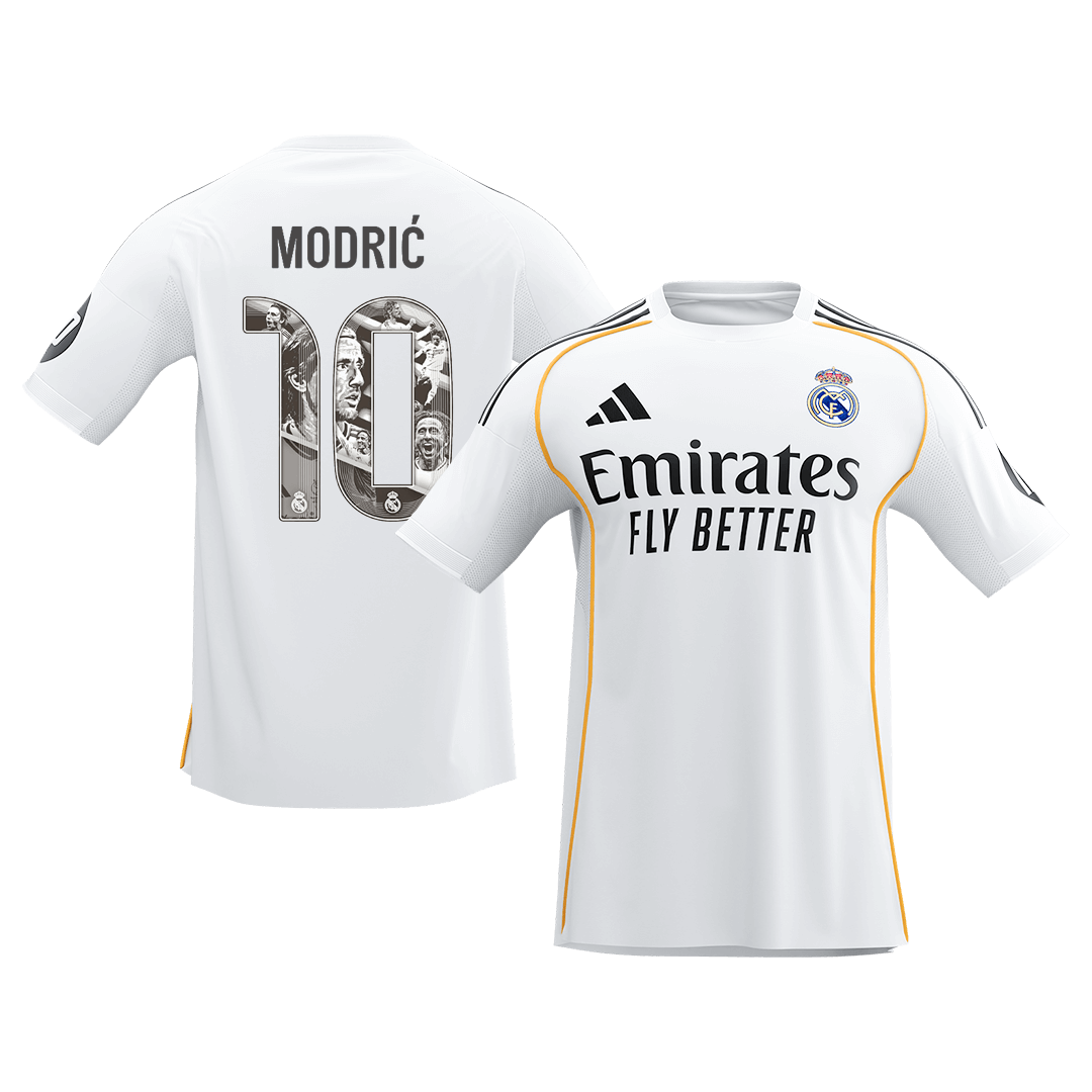 Real Madrid MODRIĆ Special #10 Home Soccer Jersey 2025/26 - Special