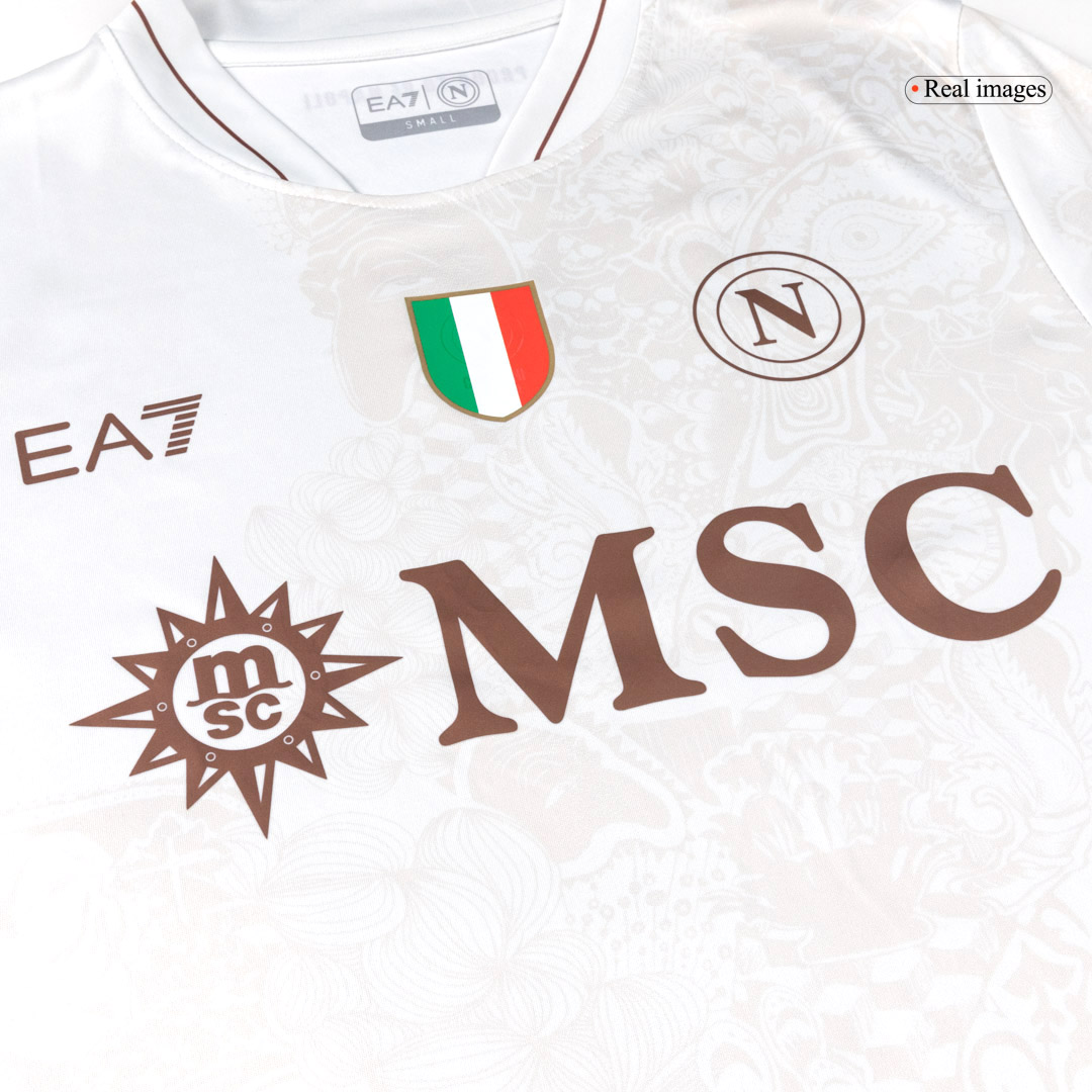Napoli Away Soccer Jersey 2025/26 Sand