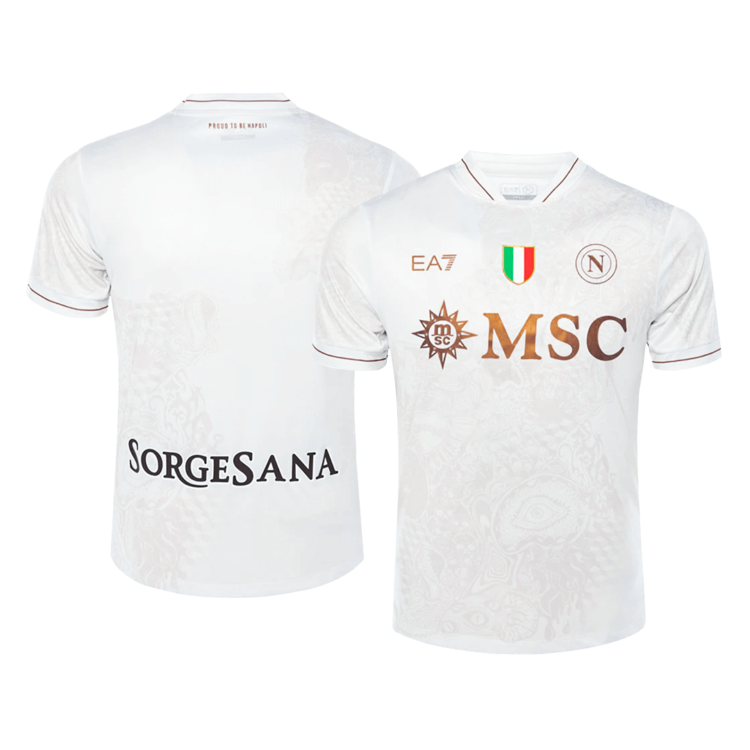 Napoli Away Soccer Jersey 2025/26 Sand
