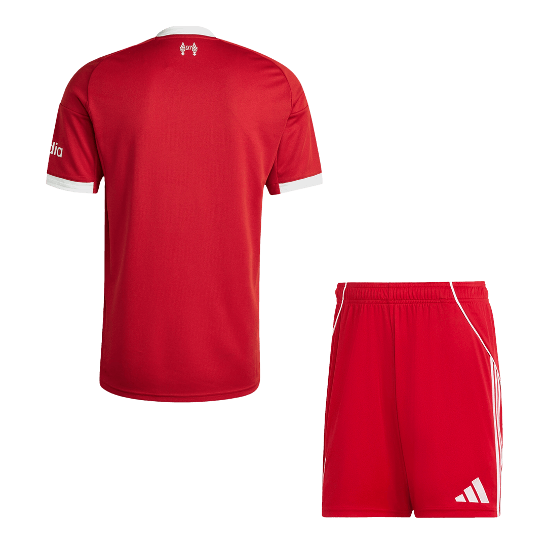 Liverpool Home Soccer Jersey Kit 2025/26 (Jersey+Shorts)