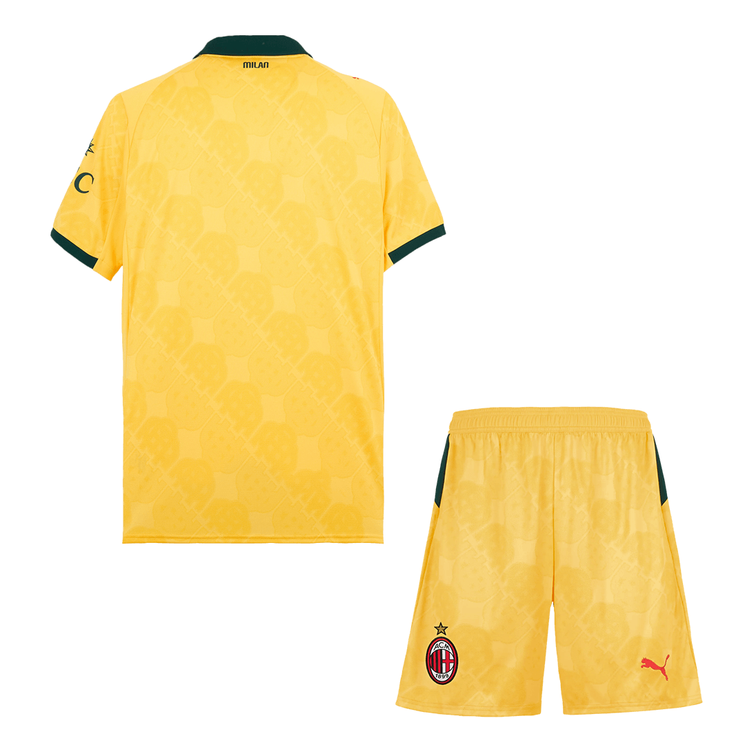 AC Milan Third Away Soccer Jersey Kit 2025/26 (Jersey+Shorts)