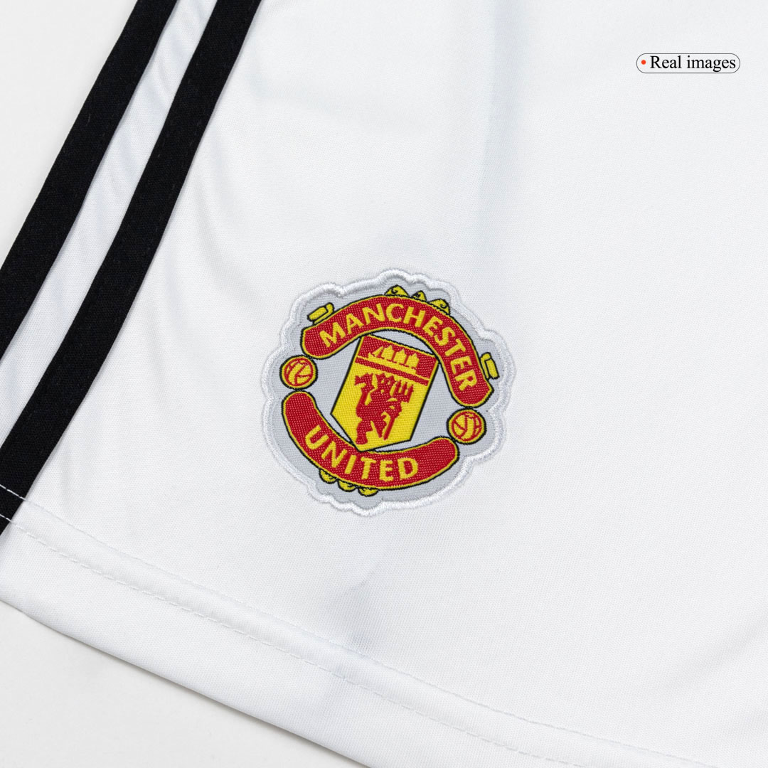 Manchester United Home Soccer Jersey Kit 2025/26 (Jersey+Shorts)