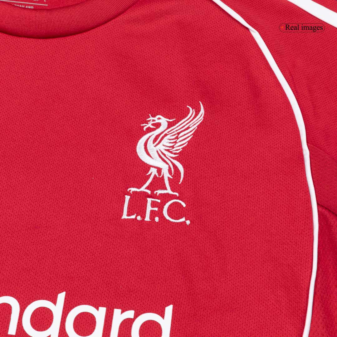 Liverpool Home Soccer Jersey Retro 2025/26 - Long Sleeve