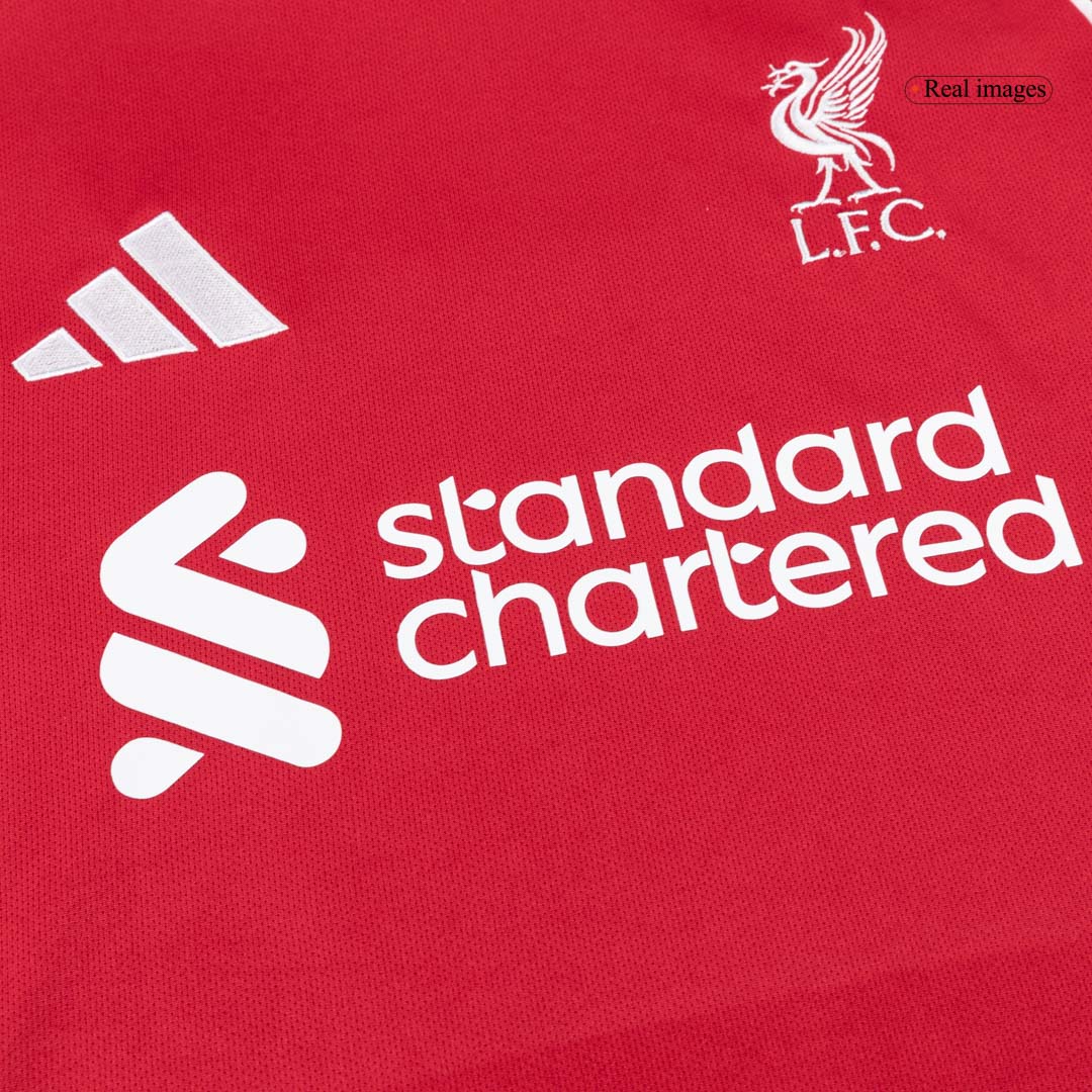Liverpool Home Soccer Jersey Retro 2025/26 - Long Sleeve