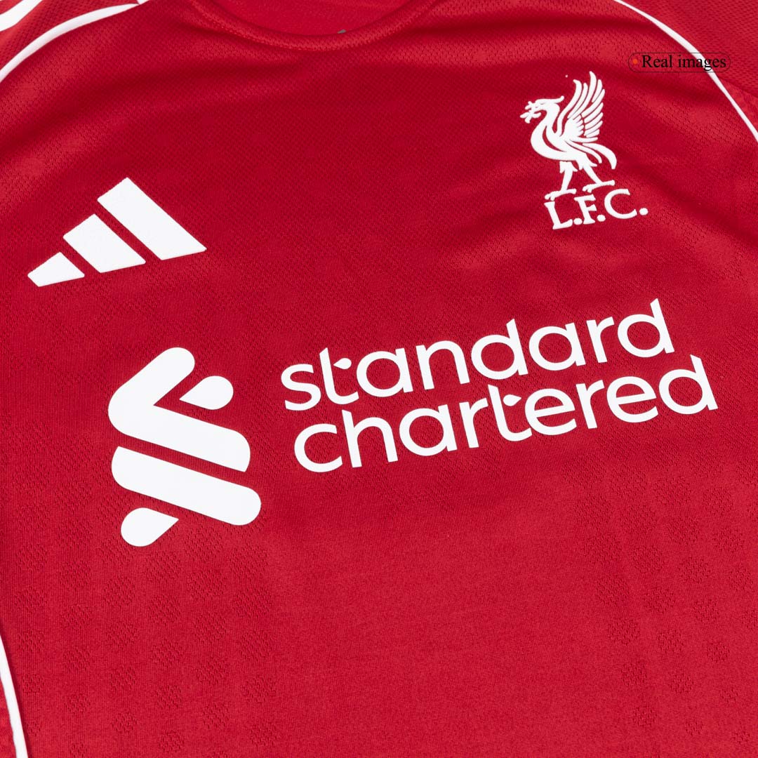 Liverpool Home Soccer Jersey Authentic 2025/26