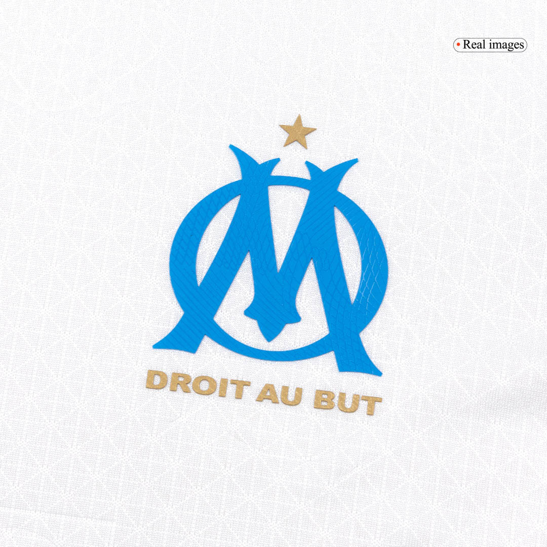 Marseille Home Soccer Jersey Authentic 2025/26