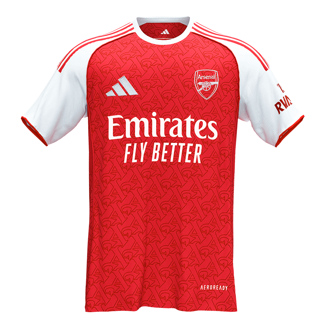 Arsenal Home Soccer Jersey 2025/26 Red