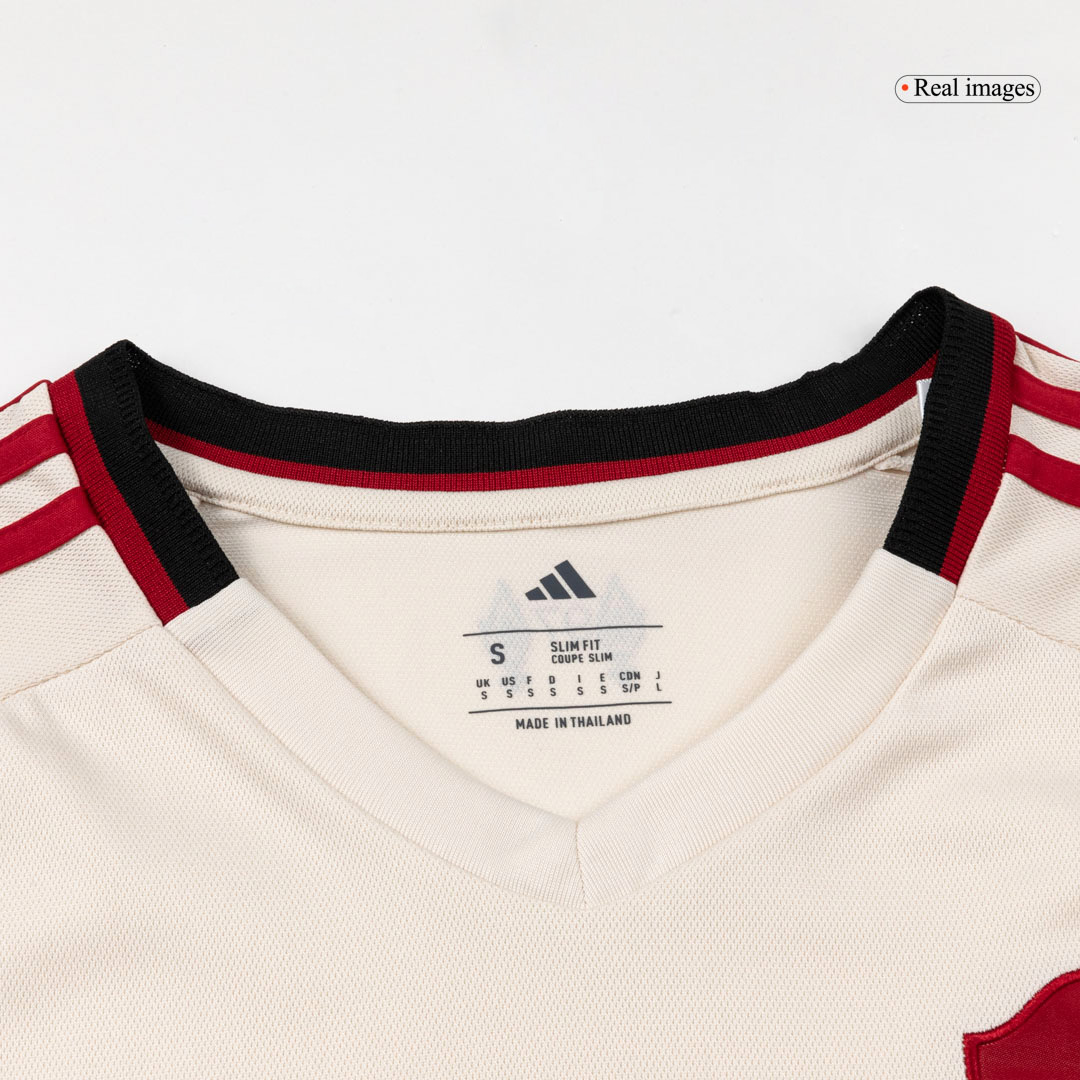 Liverpool Away Soccer Jersey Retro 2025/26 - Long Sleeve