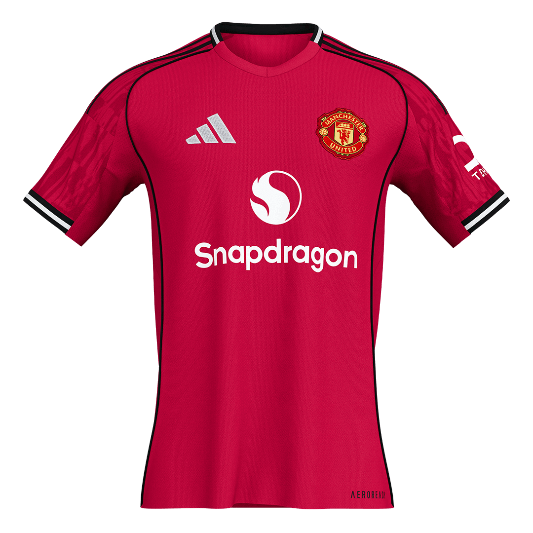 Manchester United Home Soccer Jersey 2025/26 Red