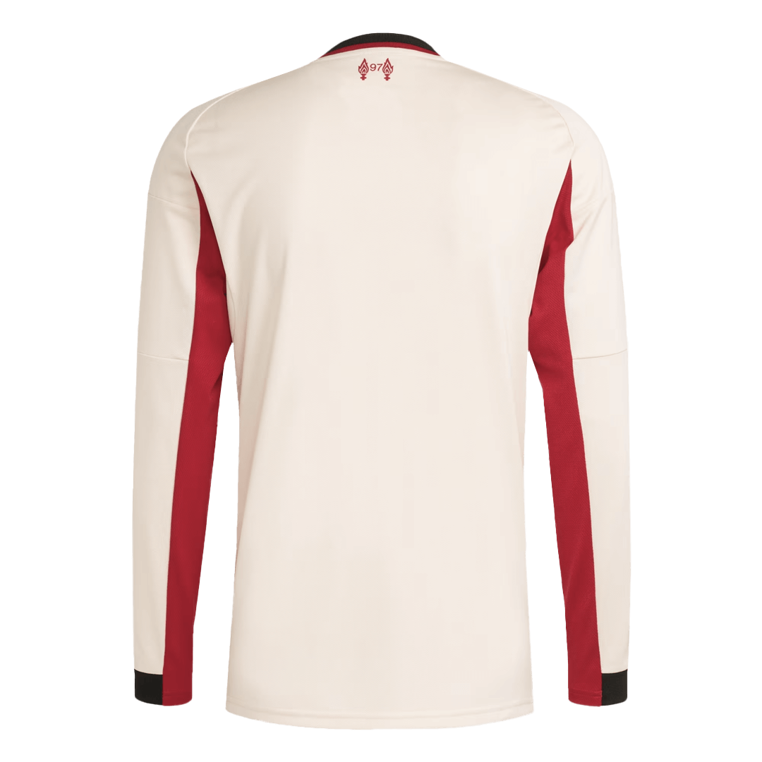 Liverpool Away Soccer Jersey Retro 2025/26 - Long Sleeve