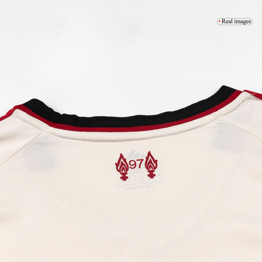 Liverpool Away Soccer Jersey Retro 2025/26 - Long Sleeve