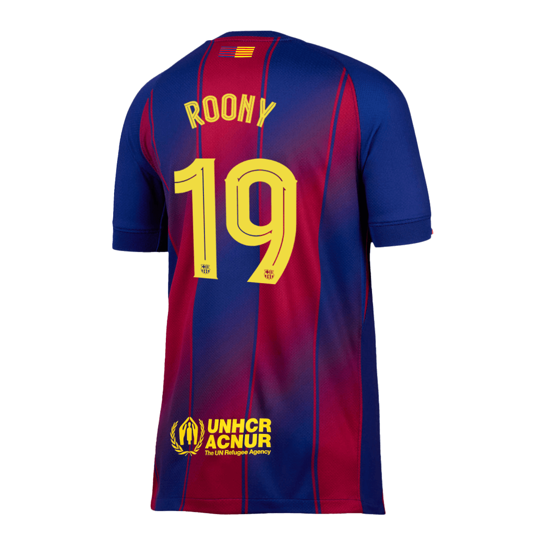 Barcelona ROONY #19 Home Sleeveless Jersey 2025/26