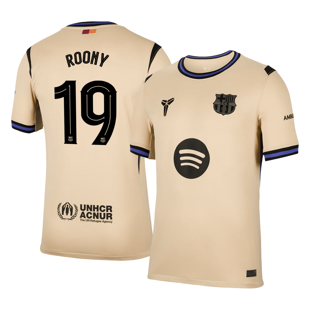 Barcelona ROONY #19 Away Sleeveless Jersey 2025/26