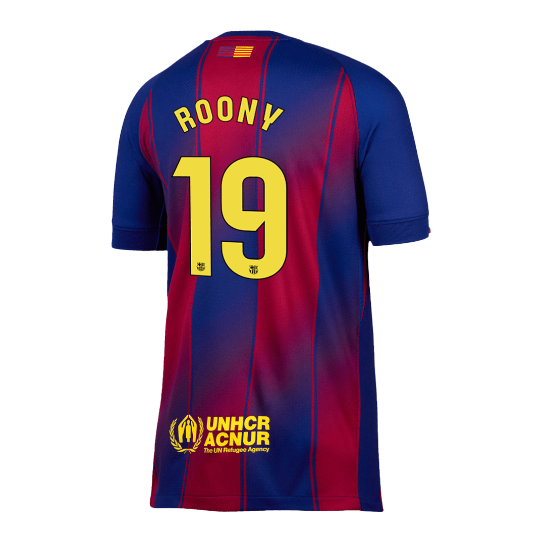 Barcelona ROONY #19 Home Sleeveless Jersey 2025/26