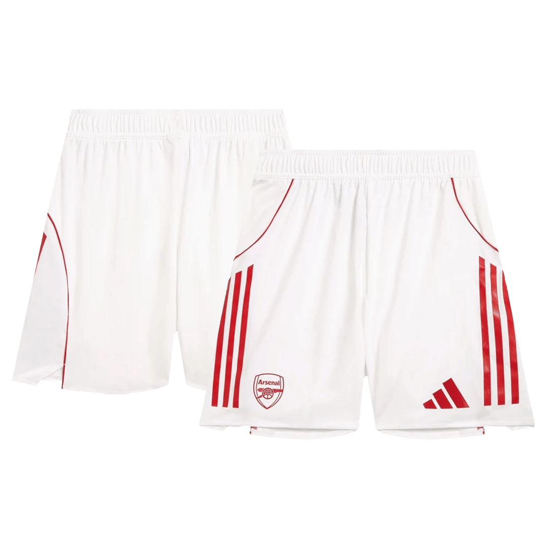 Arsenal Home Soccer Shorts Authentic 2025/26