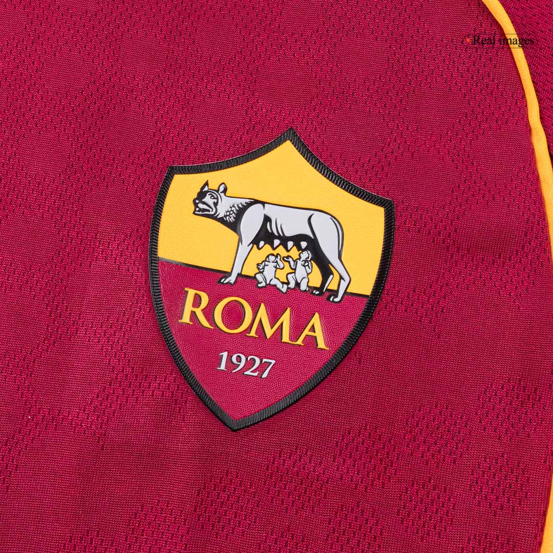 Authentic 25/26 Roma Home Soccer Jersey Red