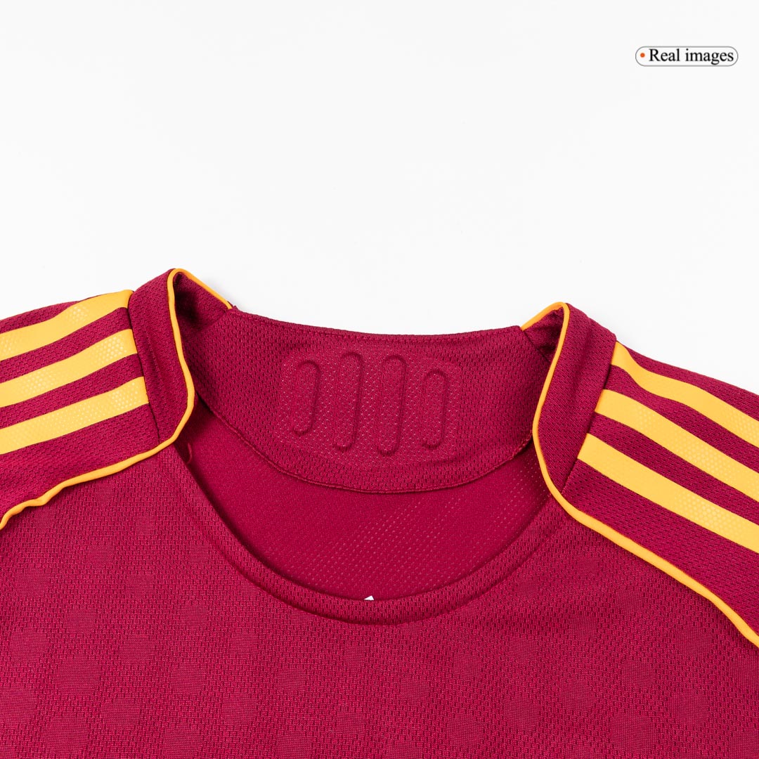 Authentic 25/26 Roma Home Soccer Jersey Red