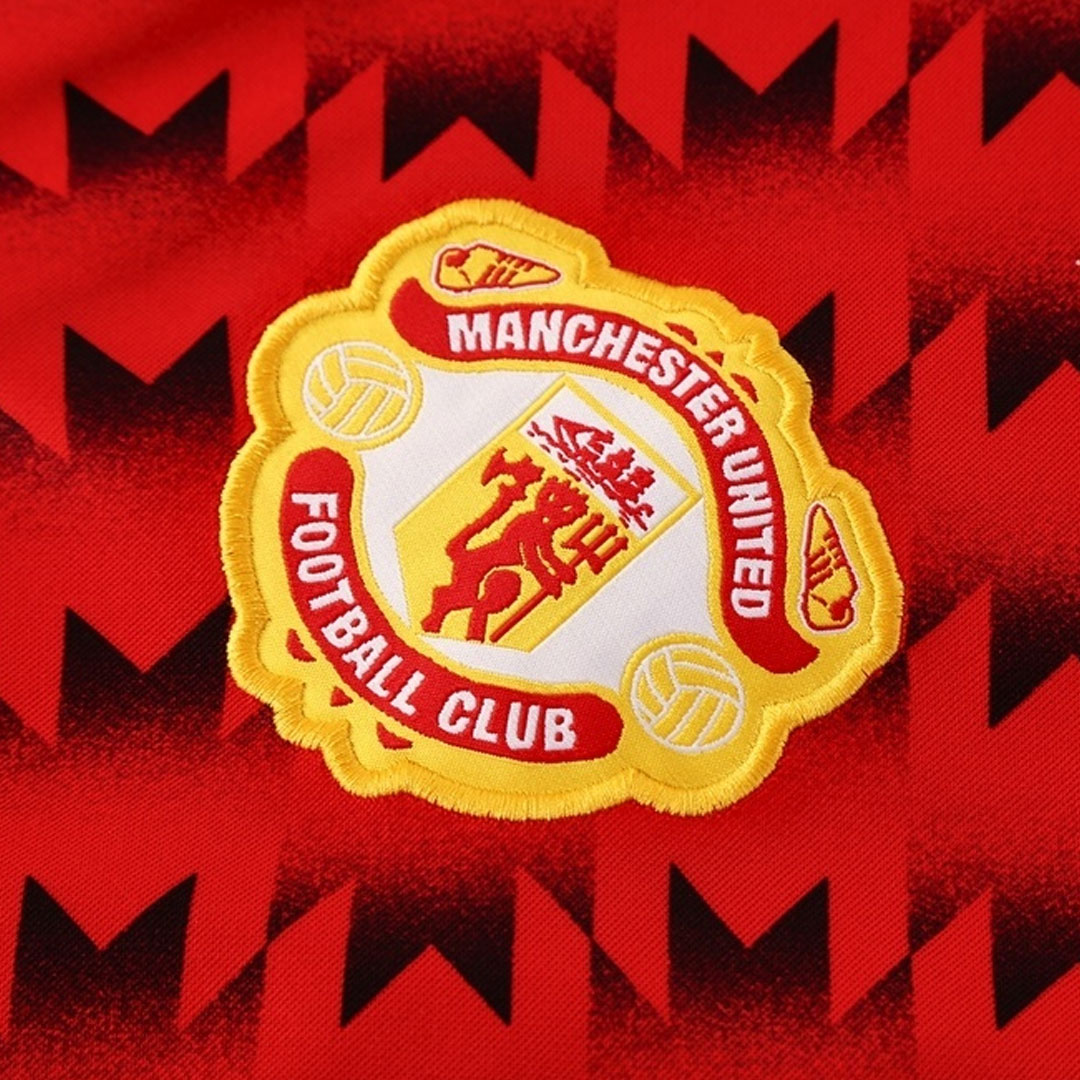 Manchester United Training Kit 2025/26 - Red&Black (Jacket+Pants)