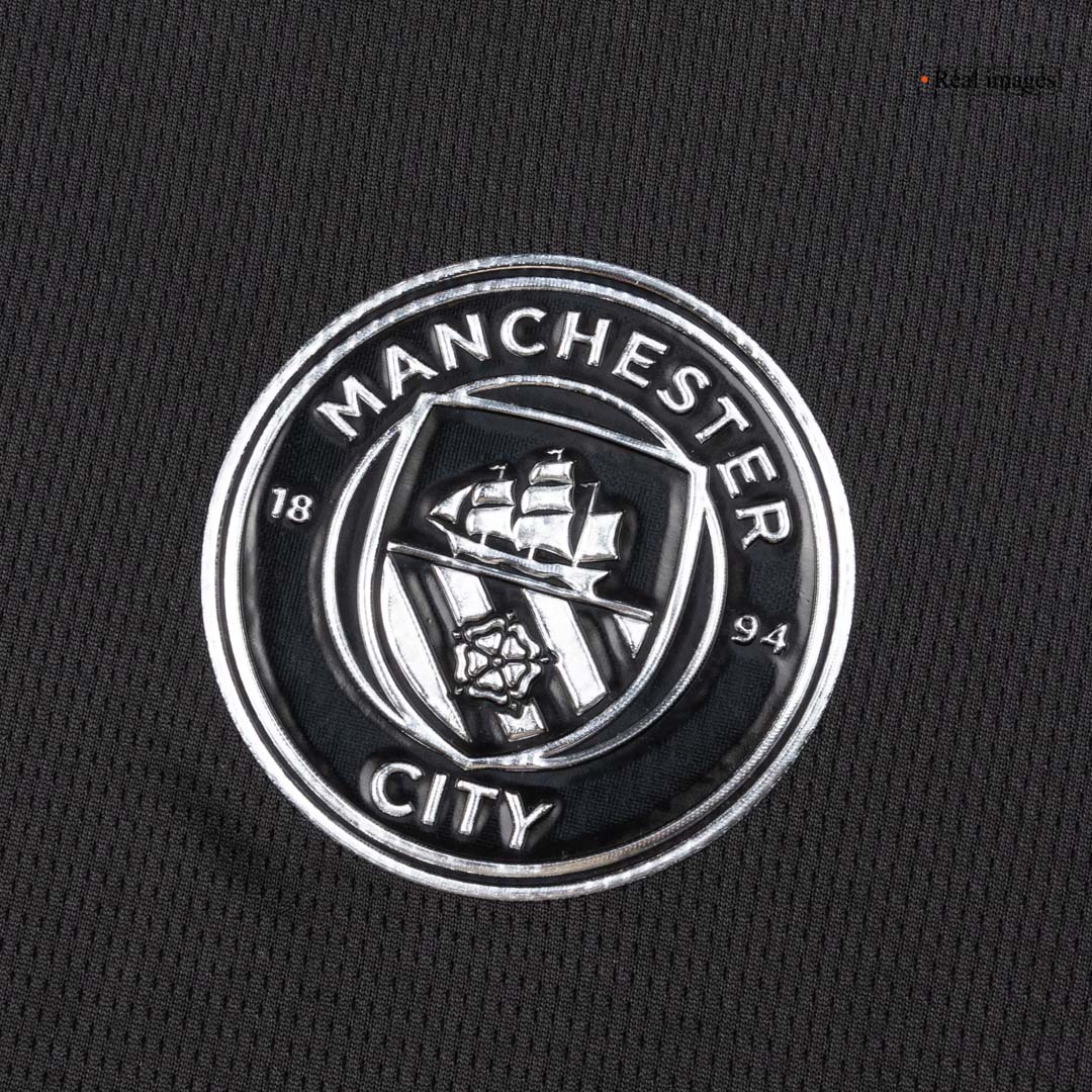 Manchester City Away Soccer Jersey Retro 2025/26 - Long Sleeve