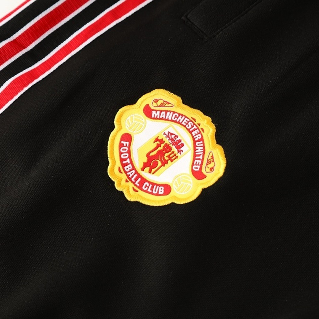 Manchester United Training Kit 2025/26 - Red&Black (Jacket+Pants)