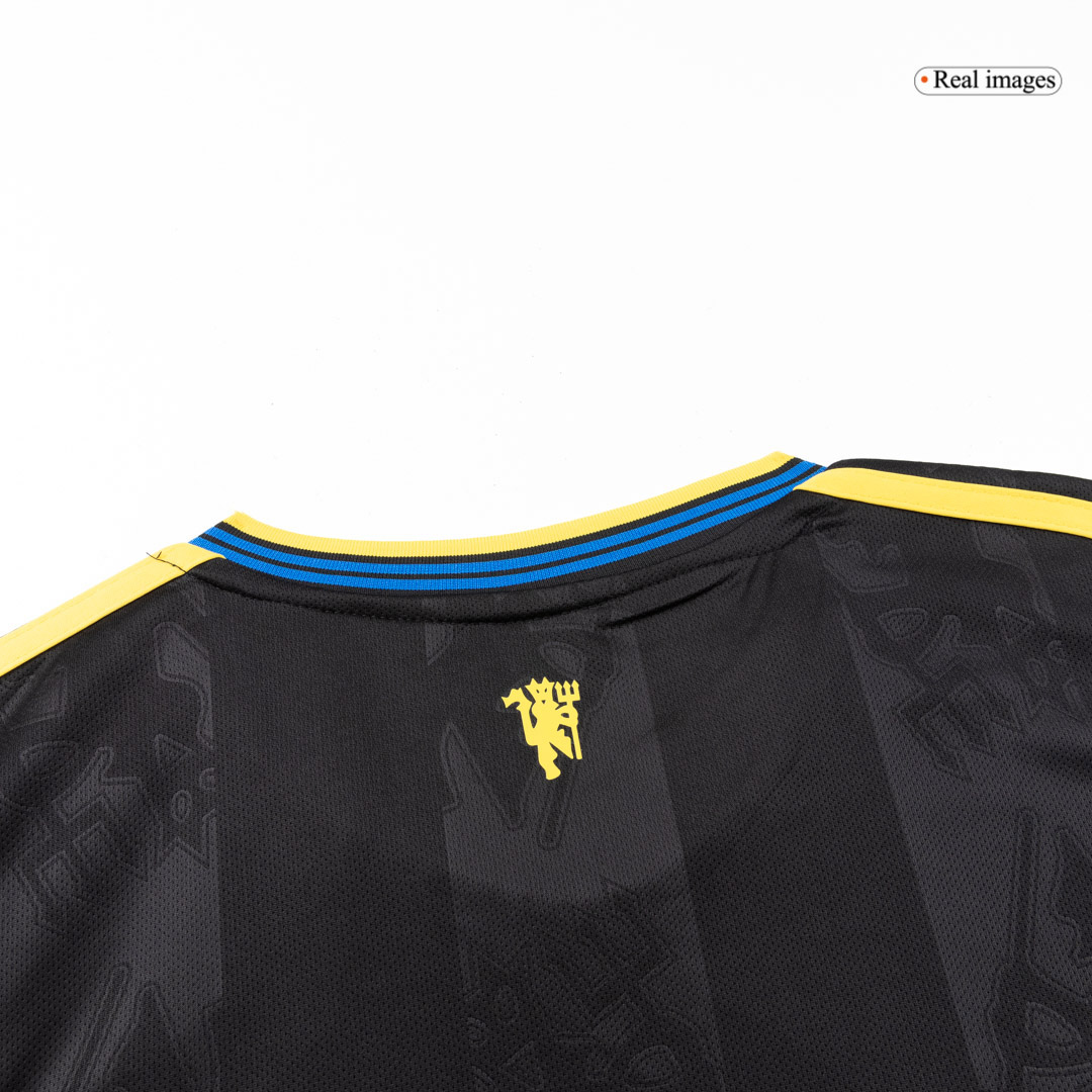 Manchester United Third Away Soccer Jersey Retro 2025/26 - Long Sleeve