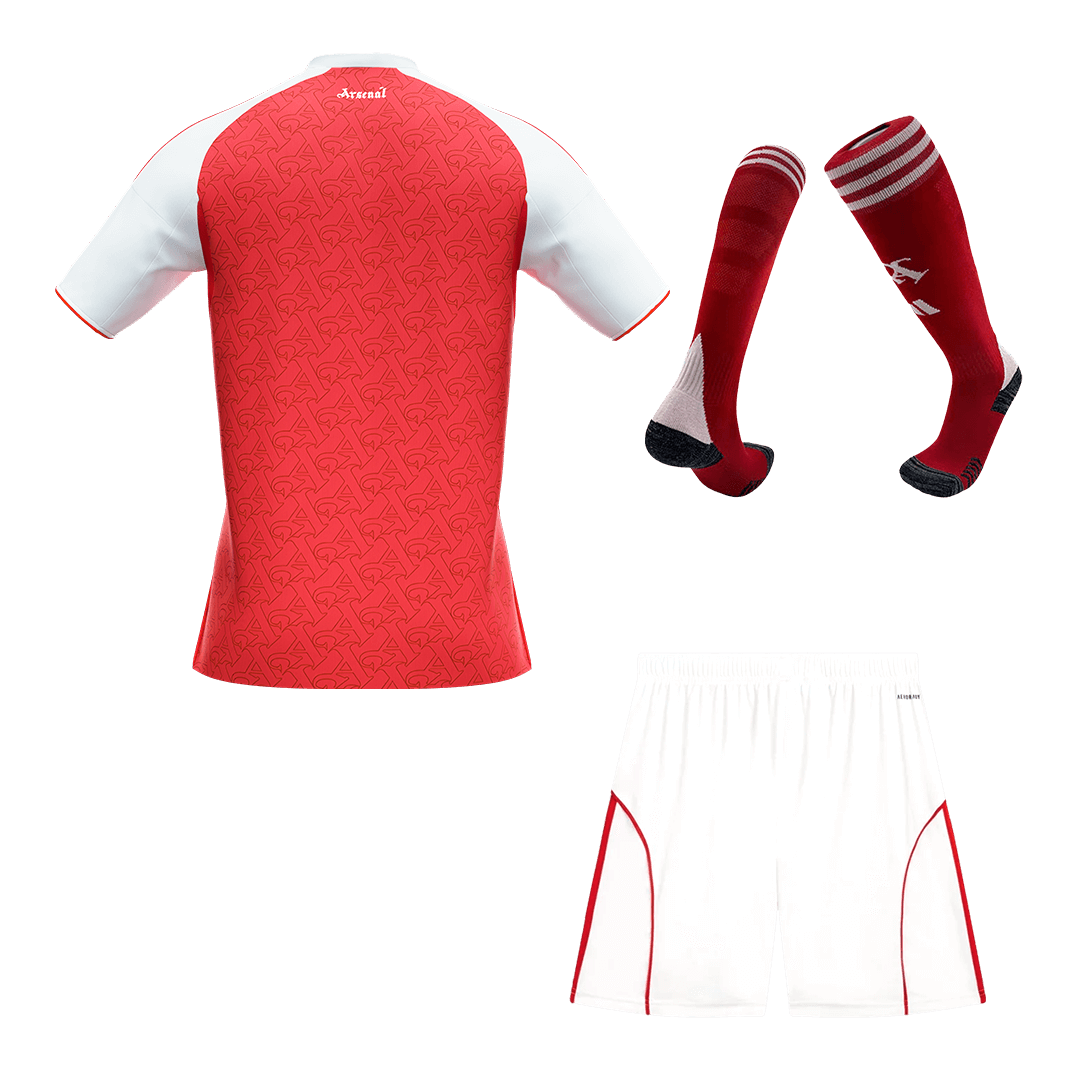 Arsenal Home Soccer Jersey Kit(Jersey+Shorts+Socks) 2025/26 Red