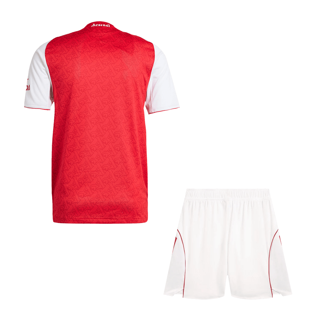 Authentic Arsenal Home Soccer Jersey Kit(Jersey+Shorts) 2025/26 Red
