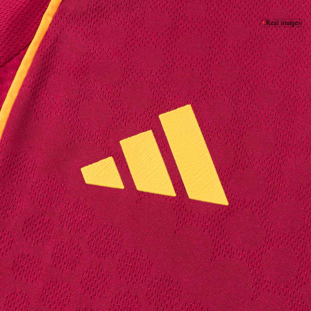 Authentic 25/26 Roma Home Soccer Jersey Red