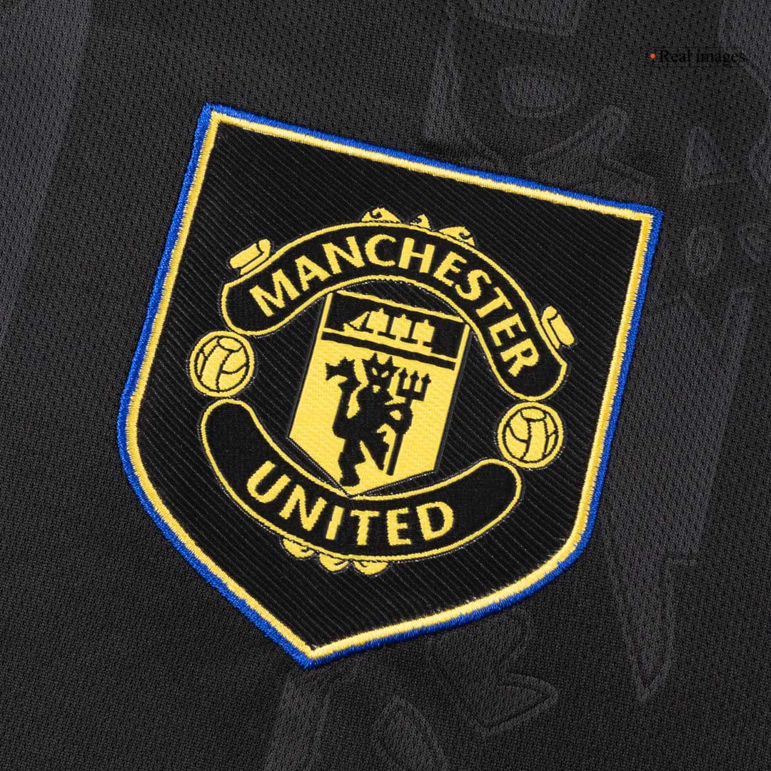 Manchester United Third Away Soccer Jersey Retro 2025/26 - Long Sleeve
