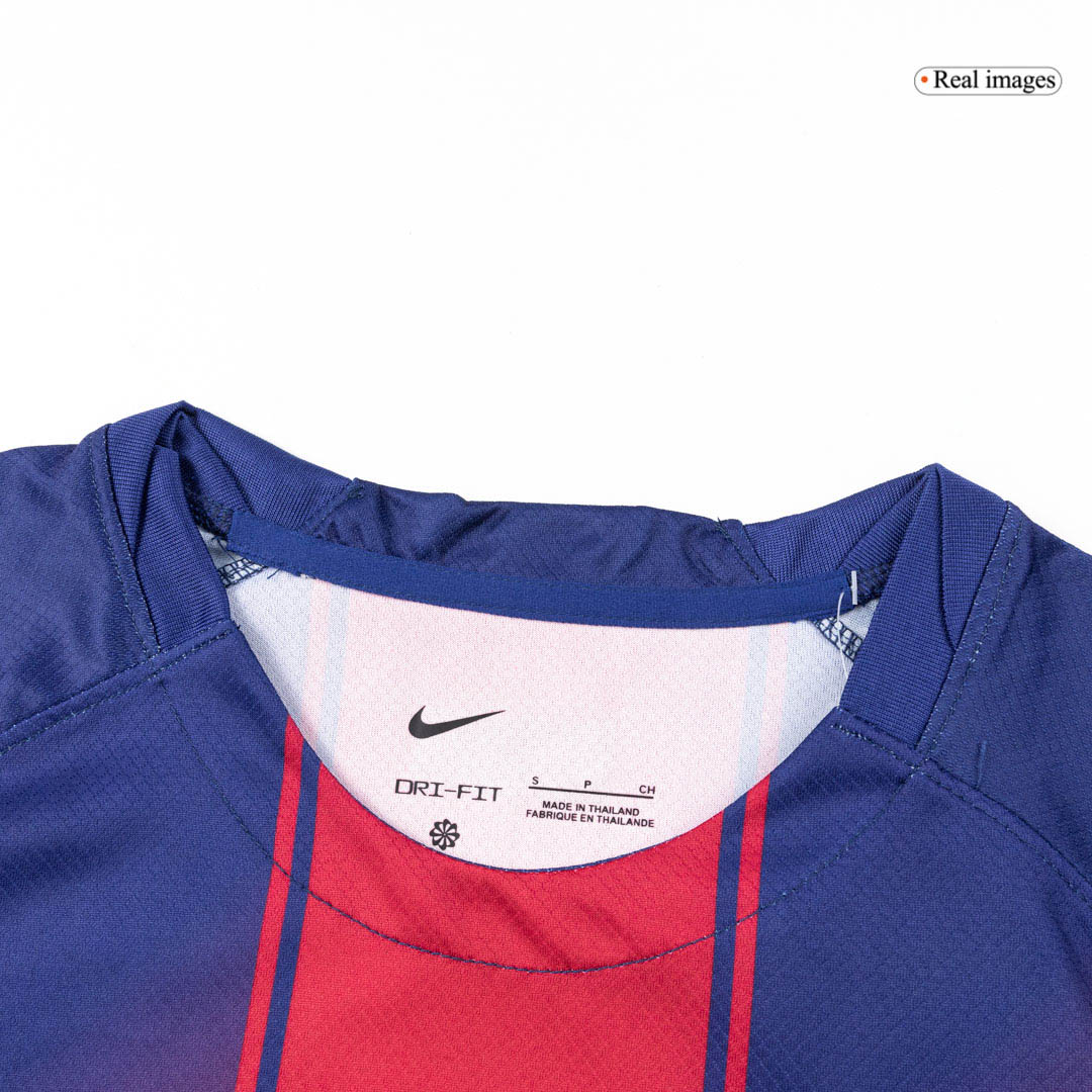 Barcelona Home Soccer Jersey Retro 2025/26 - Long Sleeve