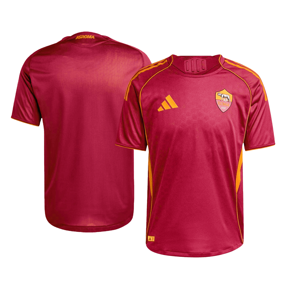 Authentic 25/26 Roma Home Soccer Jersey Red