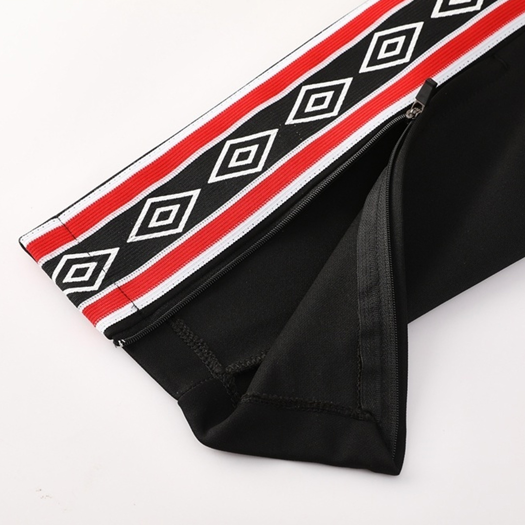 Manchester United Training Kit 2025/26 - Red&Black (Jacket+Pants)