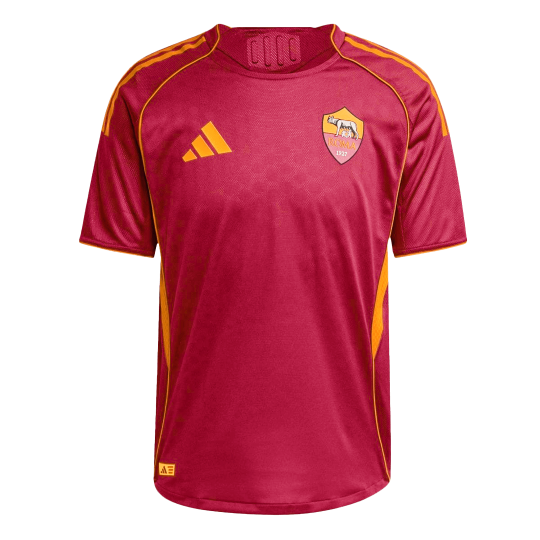 Authentic 25/26 Roma Home Soccer Jersey Red