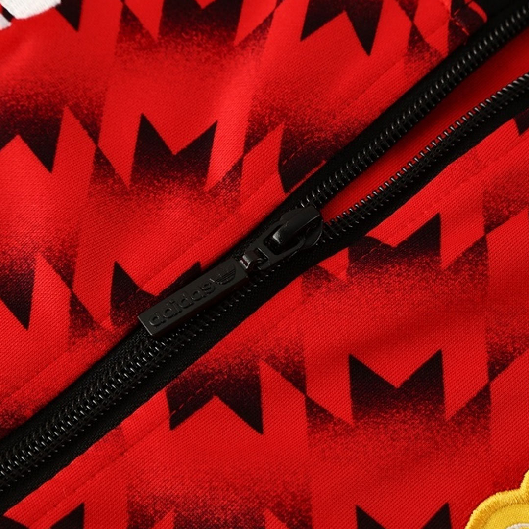 Manchester United Training Kit 2025/26 - Red&Black (Jacket+Pants)