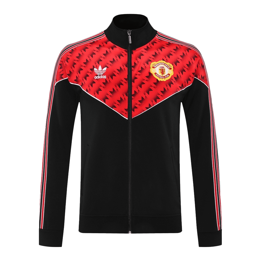 25/26 Manchester United Training Jacket Red&Black