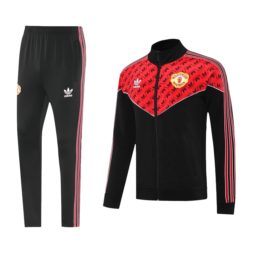 Manchester United Training Kit 2025/26 - Red&Black (Jacket+Pants)