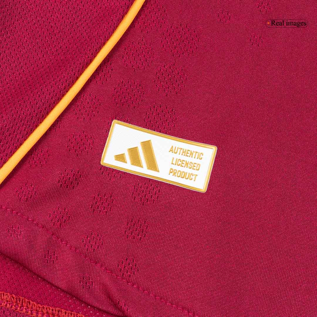 Authentic 25/26 Roma Home Soccer Jersey Red