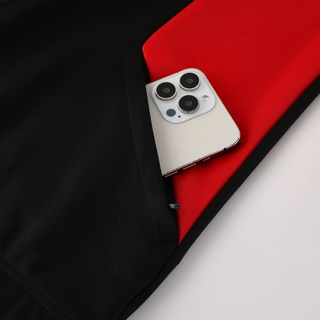 AC Milan Training Kit 2025/26 - Black (Jacket+Pants)