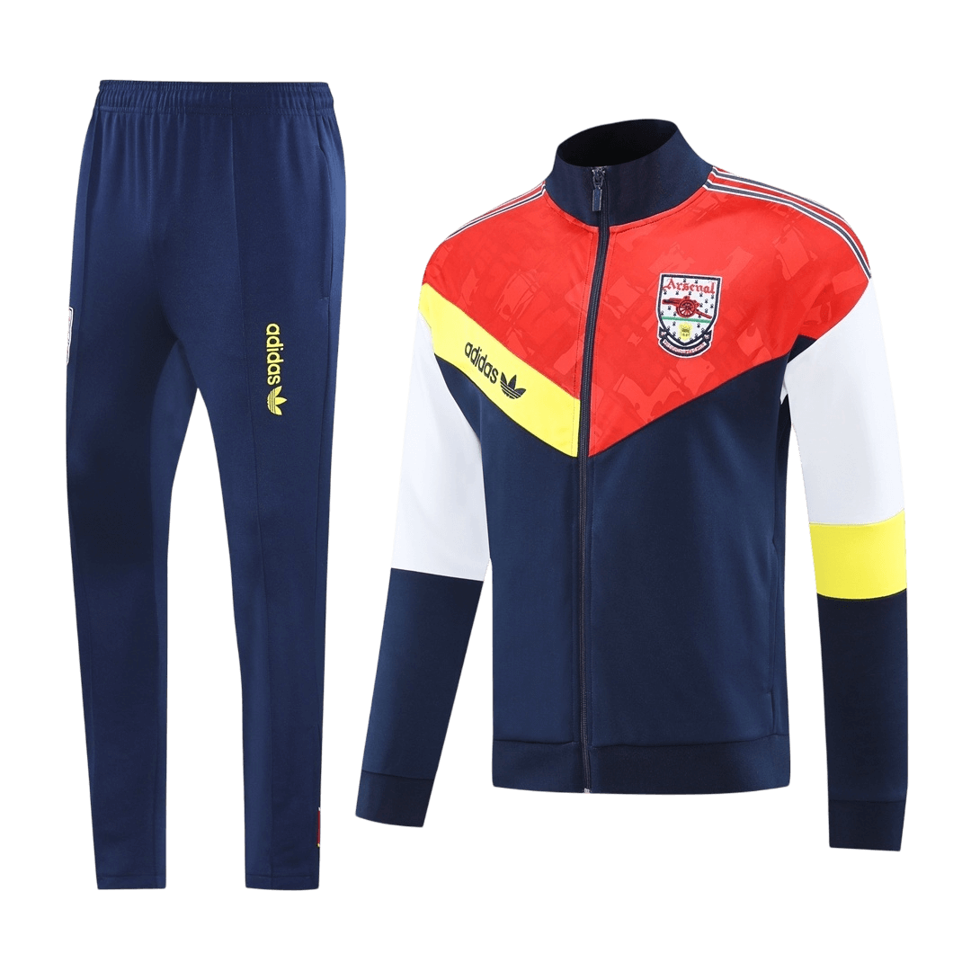 Arsenal Training Kit 2025/26 - Navy&Red (Jacket+Pants)