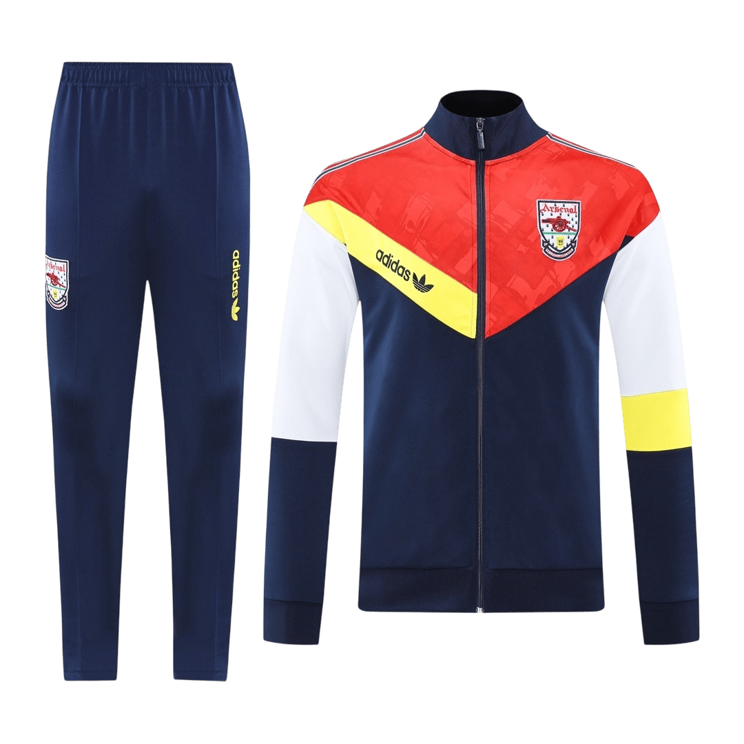 Arsenal Training Kit 2025/26 - Navy&Red (Jacket+Pants)