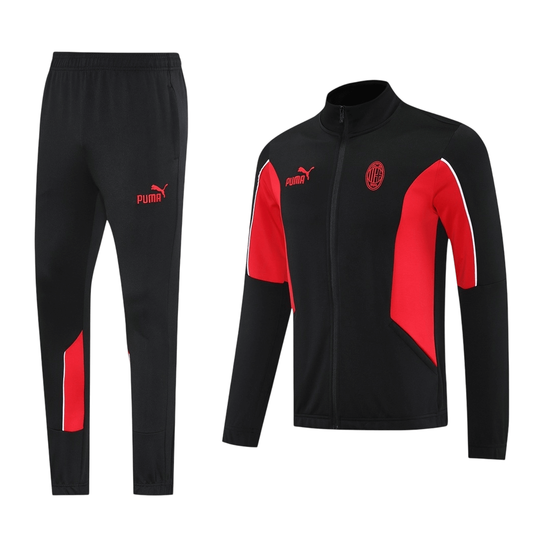 AC Milan Training Kit 2025/26 - Black (Jacket+Pants)