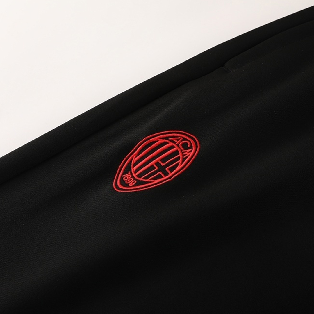 AC Milan Training Kit 2025/26 - Black (Jacket+Pants)